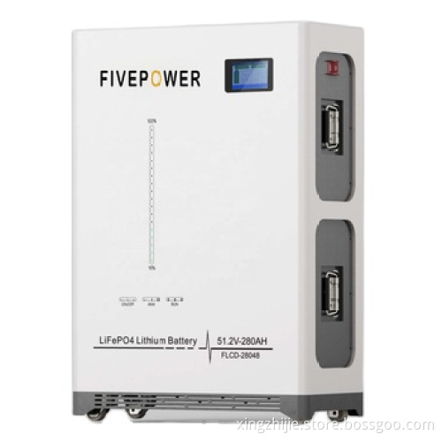 Lifepo4 Batteries 51.2V 280AH BMS Inverter for Solar Energy Systems